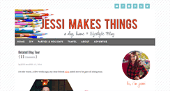 Desktop Screenshot of jessimakesthings.com